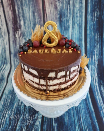 Su šokolado nubėgimais