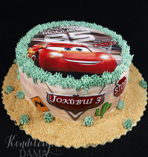 Su Žaibo Makvino paveikslėliu